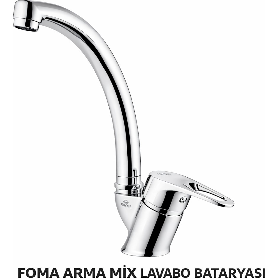 FOMA Arma Mix Lavabo Bataryası - Krom Bataryalar & Musluklar Fiyatı
