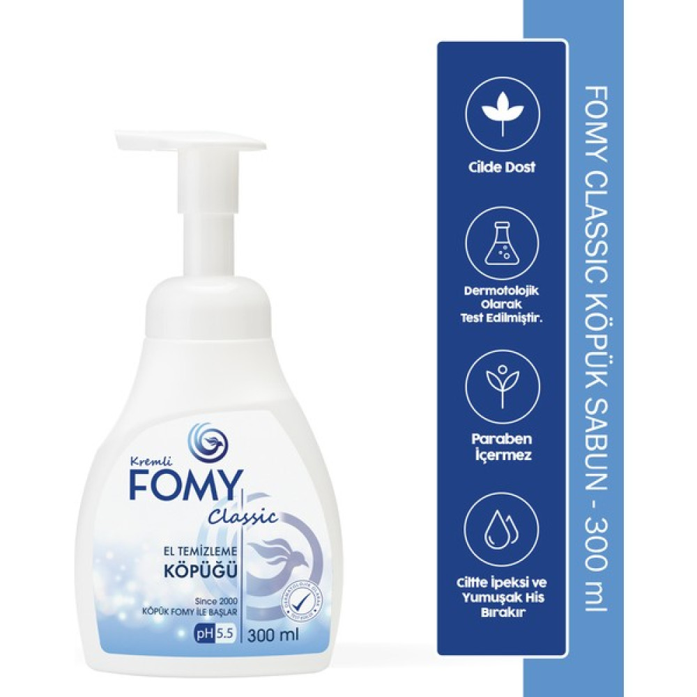Fomy Classic El Temizlik Köpüğü 300 ml Sabunlar Fiyatı