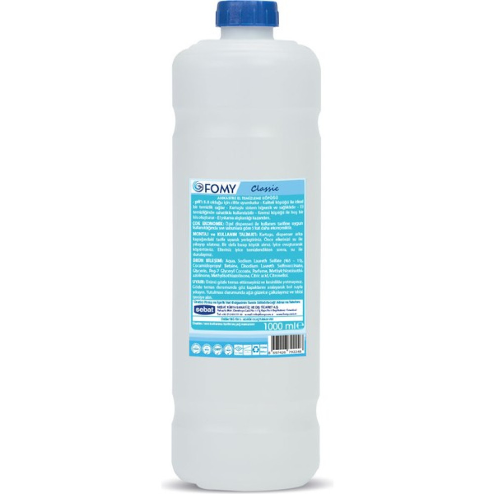Fomy El Temizlik Köpüğü Ankastre 1000 ml Sabunlar Fiyatı