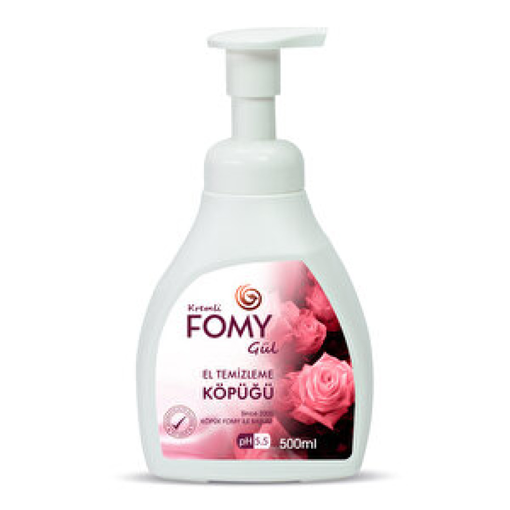 Fomy Gül Köpük Sabun El Yüz Vücut 500 Ml Sabunlar Fiyatı