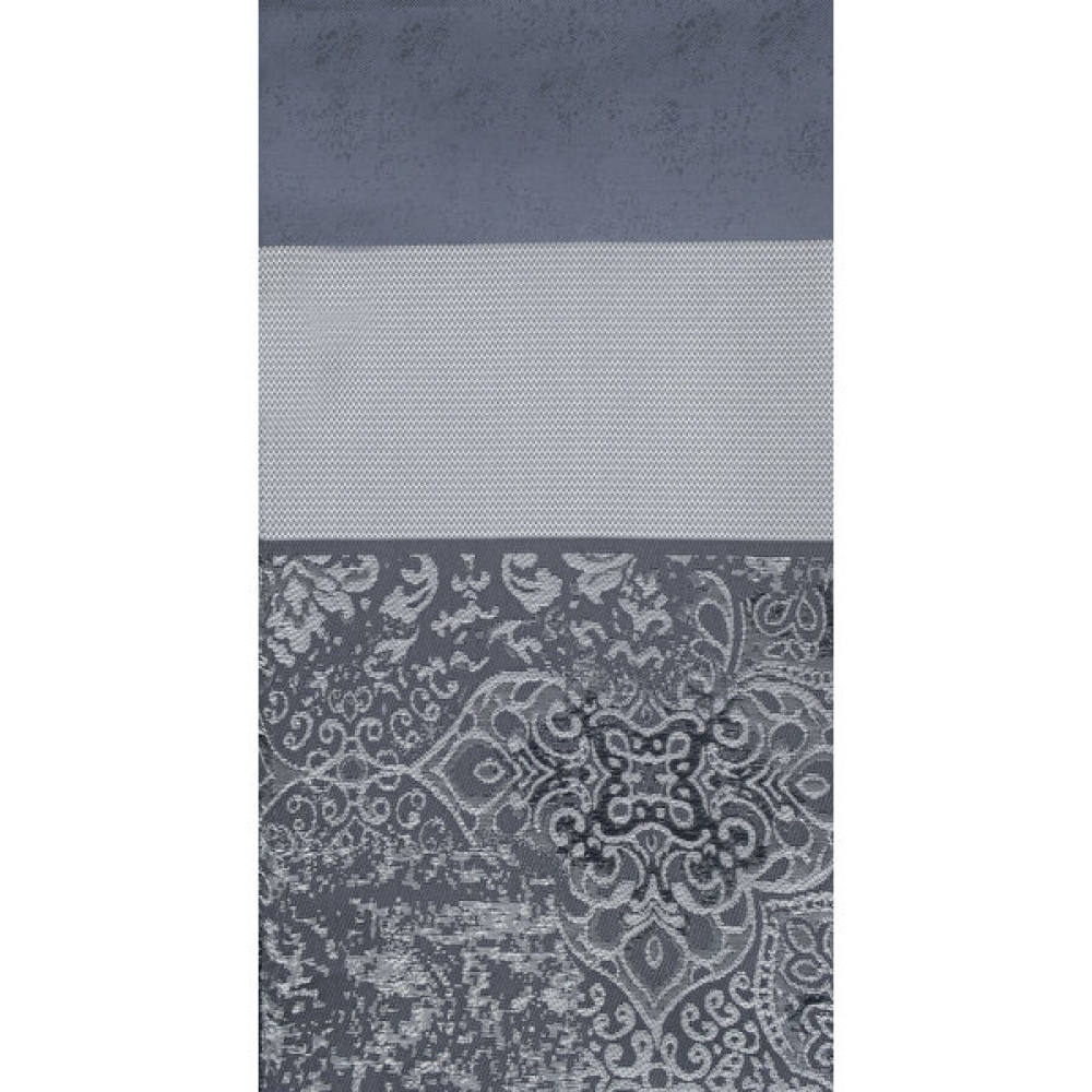 Fon Perde Patchwork - 100 x 270 cm - Antrasit Fon Perde Fiyatı
