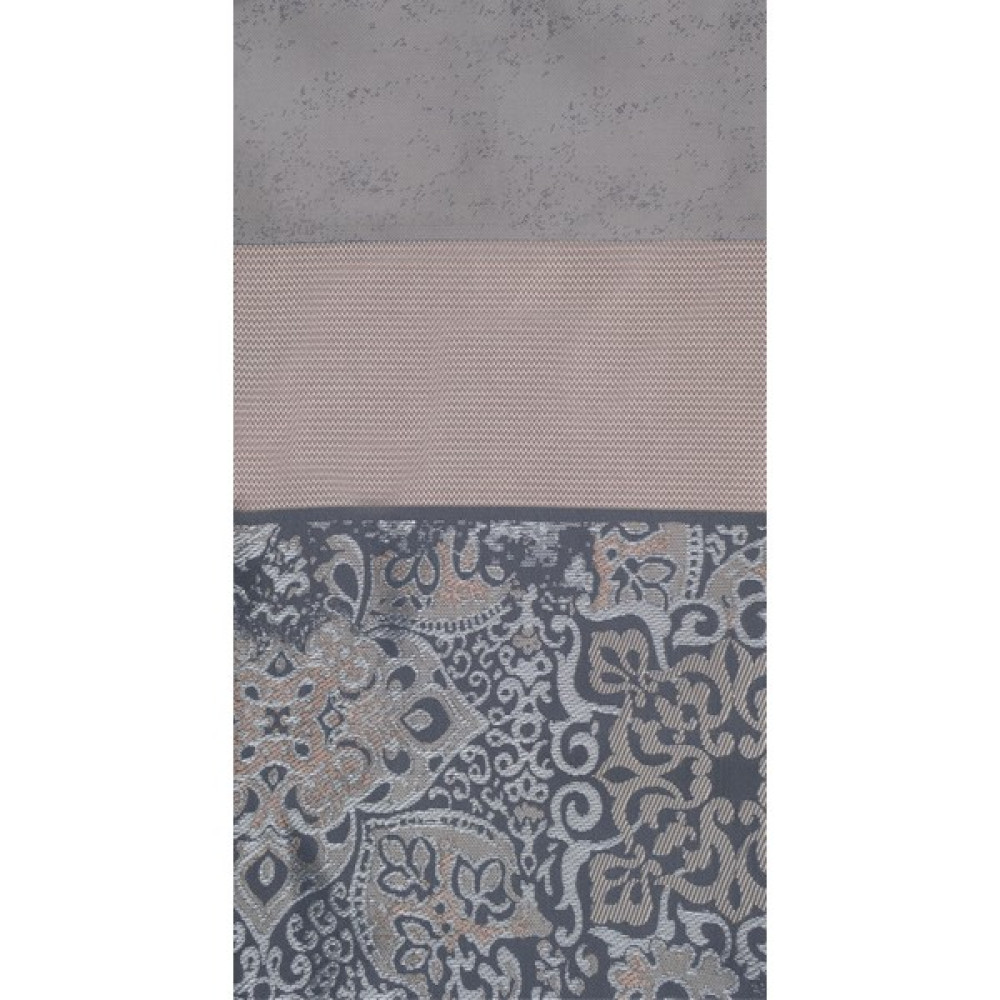 Fon Perde Patchwork - 50 x 270 cm - Bej Fon Perde Fiyatı