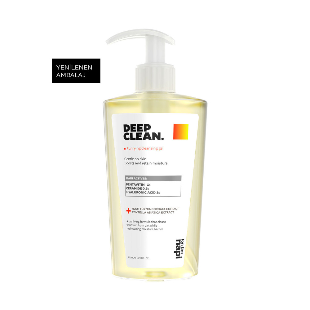 Fon The Napi DEEP CLEAN. Nemlendirici ve Arındırıcı Yüz Yıkama Jeli 500 Ml Cilt Temizleme ve Peeling Fiyatı