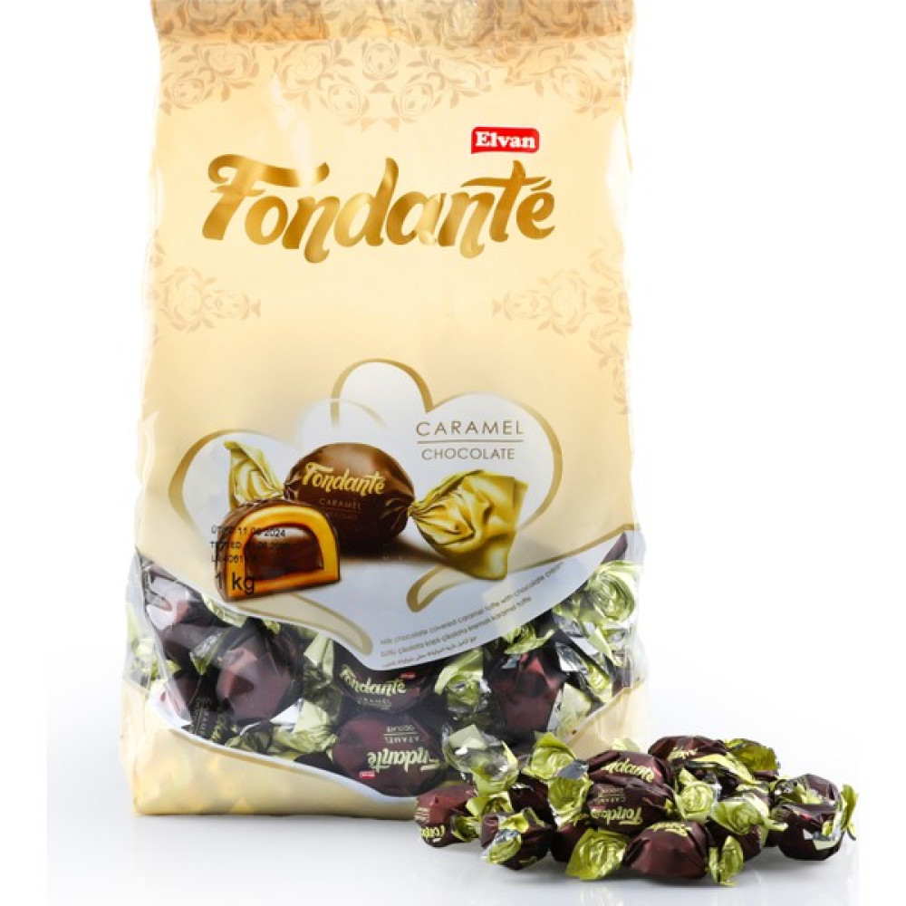 Fondante Caramel Toffee 1000 Gr. (1 Poşet) - 1 kg Çikolata ve Gofret Fiyatı