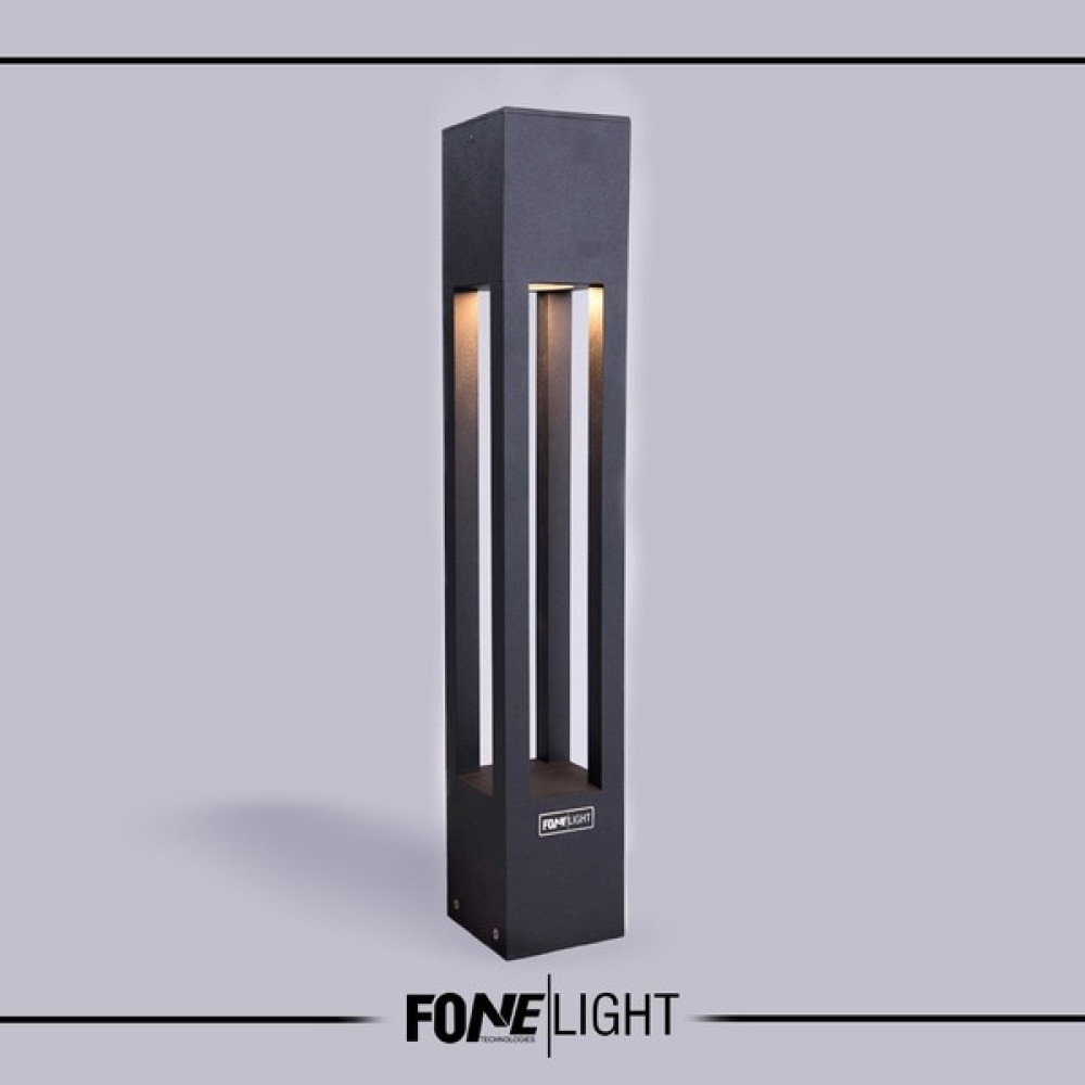 FoneLight AKA010 Bollard Aydınlatma Armatürü - IP65 Bahçe Aydınlatma Direği 60CM Dış Mekan Aydınlatma Fiyatı