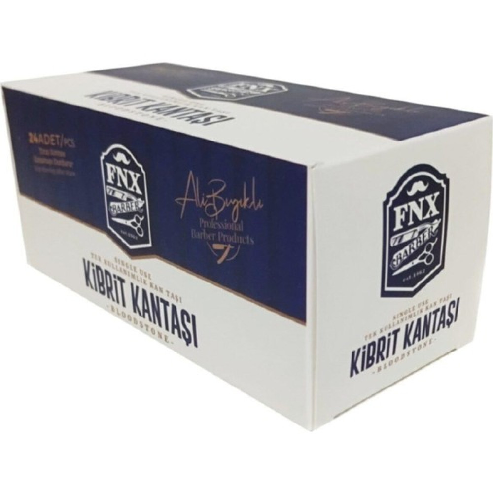 Fonex Fnx Ali Bıyıklı Tek Kullanımlık Kibrit Kan Taşı 1 Paket/24 Kart/480 Adet Tek Kullanımlık Kantaşı Tıraş Sonrası Bakım Fiyatı