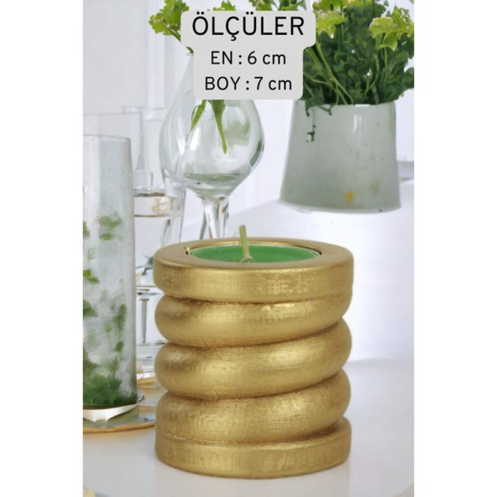 Fonnava Şamdan Mumluk Dekoratif Mumluk Tealight Mumluk Model 27 Ikili Mumluk - 0 Şamdan Fiyatı