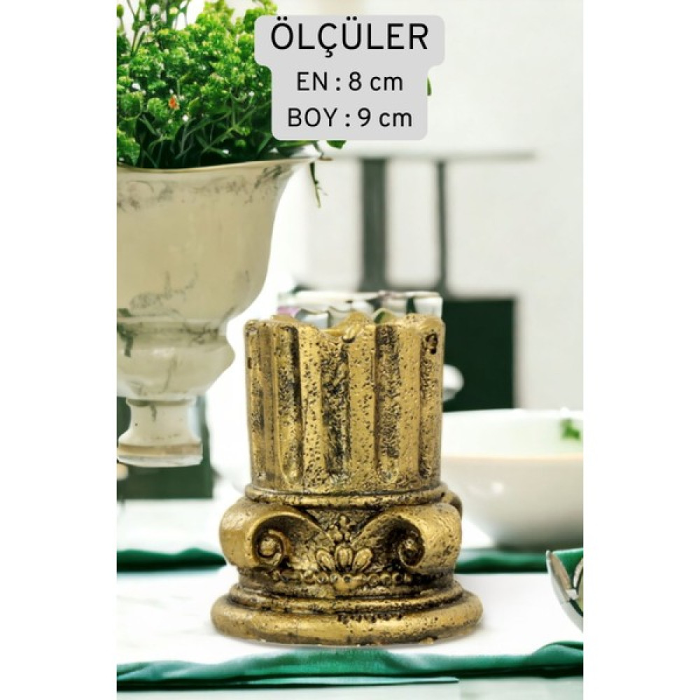 Fonnava Şamdan Mumluk Dekoratif Mumluk Tealight Mumluk Model 39 Ikili Mumluk - 0 Şamdan Fiyatı