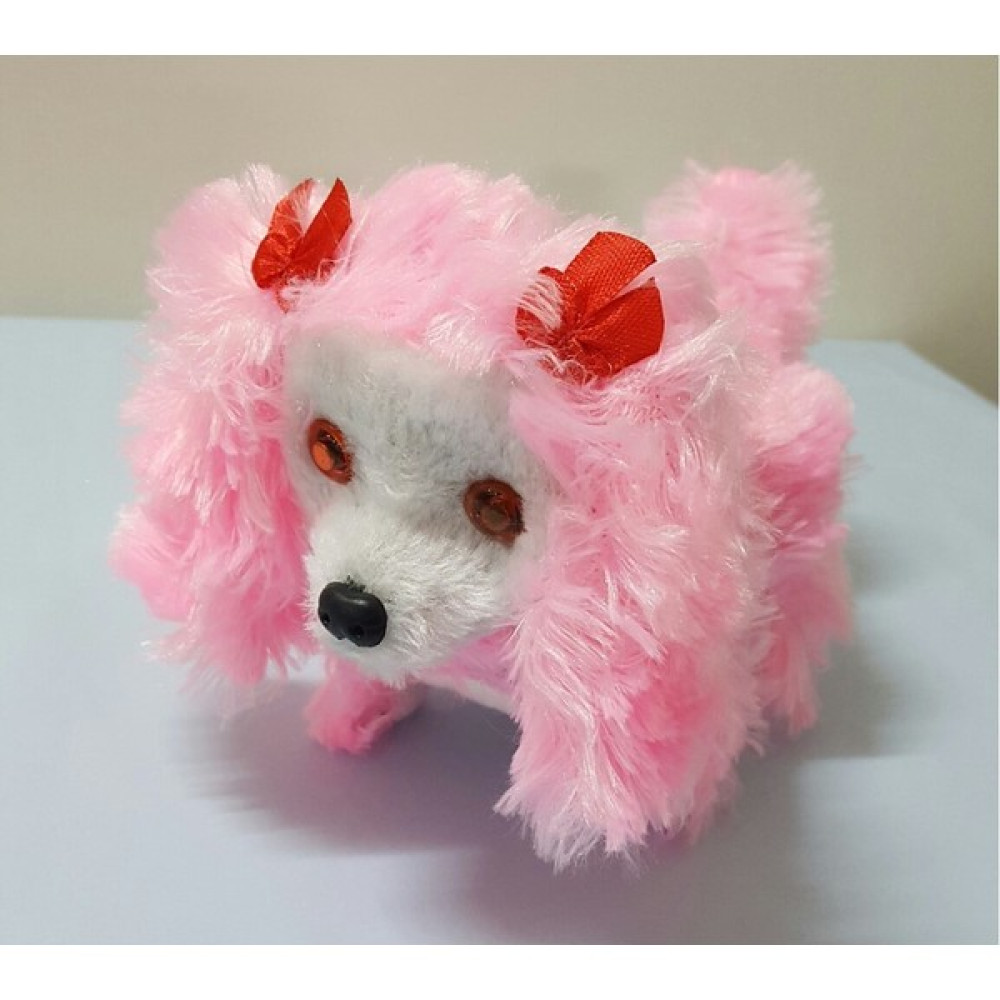 Fonnava Yürüyen Havlayan Peluş Köpek Oyuncak Pembe Peluş Oyuncaklar Fiyatı
