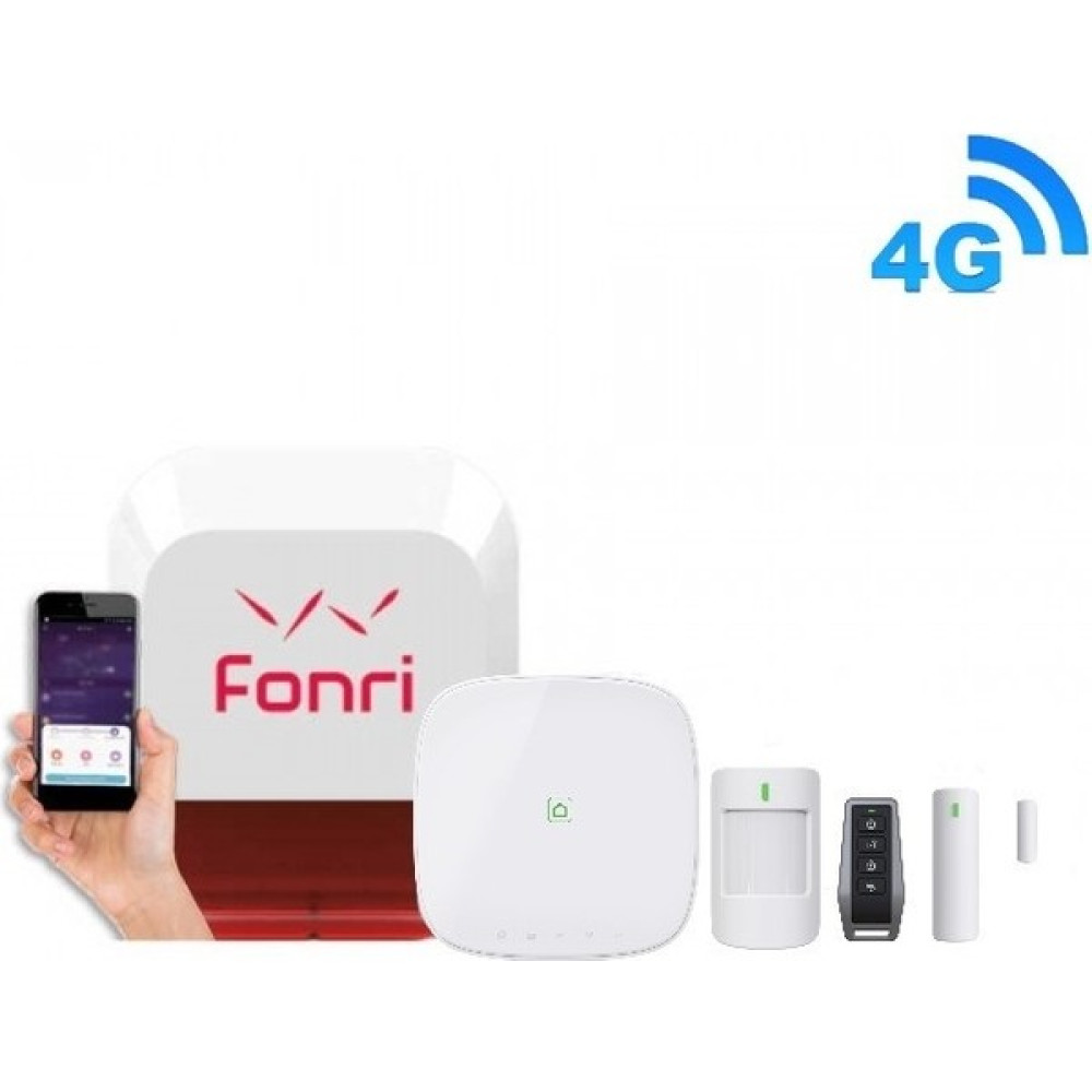 Fonri Pro 4g Akıllı Alarm Sistemi Güvenlik Sistemi Setleri Fiyatı