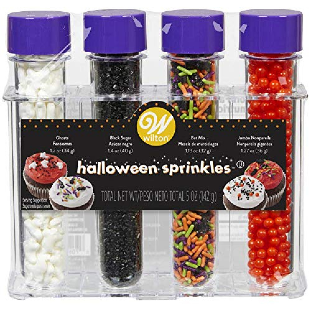 Food Items Sprinkles Test Tube Halloween, One Size