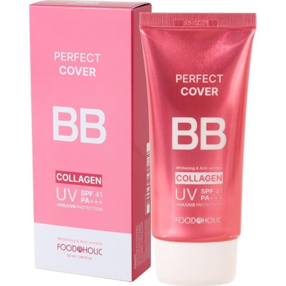 Foodaholic Perfect Cover Bb Krem Spf41 Pa+++ Kolajen Kore Bb Krem 50ml Cilt ve Yüz Bakımı Fiyatı