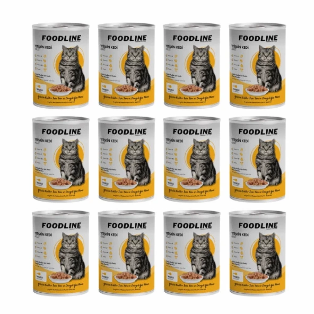 Foodline Tavuklu Yetiskin Kedi Konservesi 400 Gr X 12 Adet Evcil Hayvan Ürünleri Fiyatı