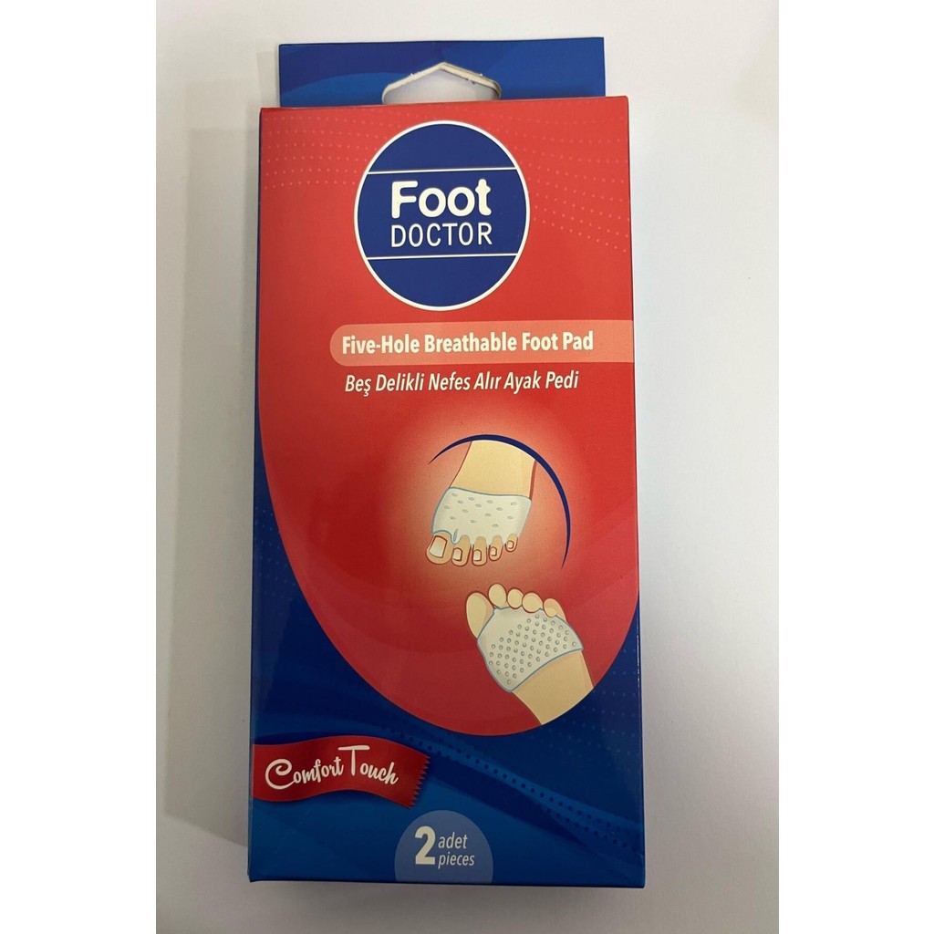 Foot Doctor Beş Delikli Nefes Alır Ayak Pedi 2 Adet Diğer Fiyatı