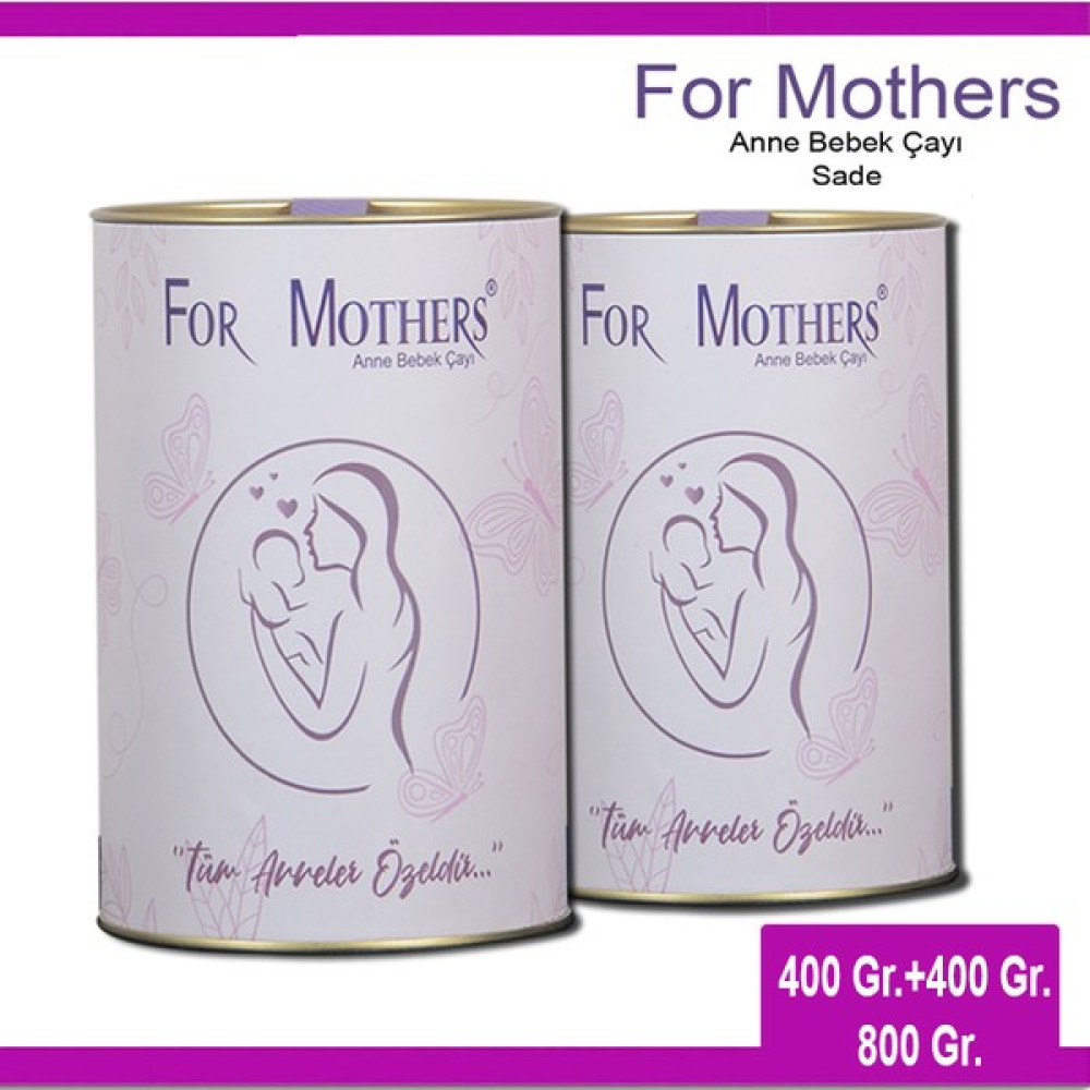 For Mothers Emziren Anneler İçin Süt Arttırıcı Bitkisel Anne ve Bebek Çayı - Sade - İkili Paket 800 Gram Bebek Mamaları Fiyatı