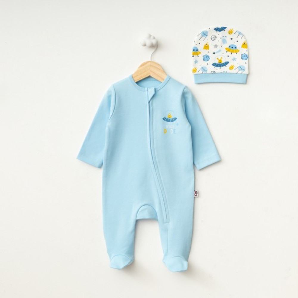 For My Baby Crazy Baby Space Patikli Tulum Şapka Bebek Tulumu Fiyatı