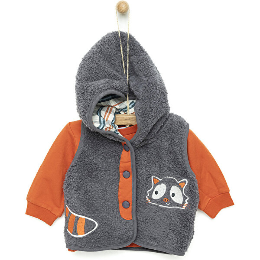 For My Baby Sweatshirt-Vest-Bottom Bebek Giysi Takım Fiyatı