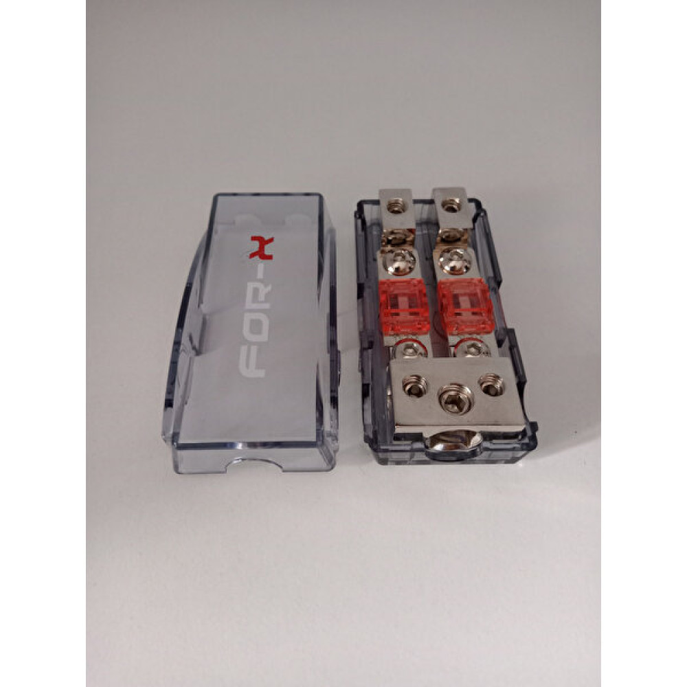 For-x Amfi Sigortalı Kablo Dağıtıcı 1 Giriş 2 Çıkış Sigortalı Anfi Blok Dağıtıcı Oto Hoparlörleri & SubWoofer Fiyatı
