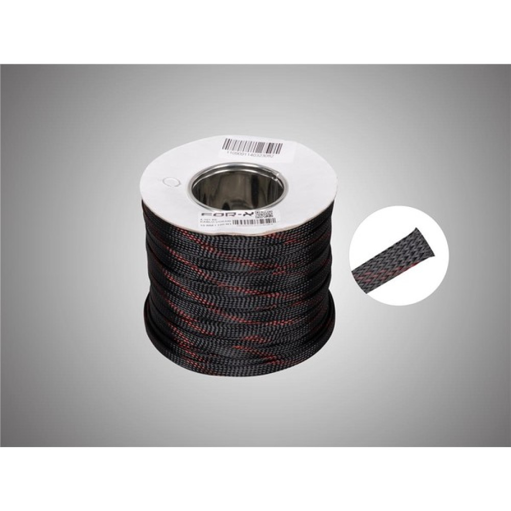 For-X Kablo Çorabı 10MM – For-X 10MM Amfi Kablo Toplayıcı – 1 Metre Oto Hoparlörleri & SubWoofer Fiyatı