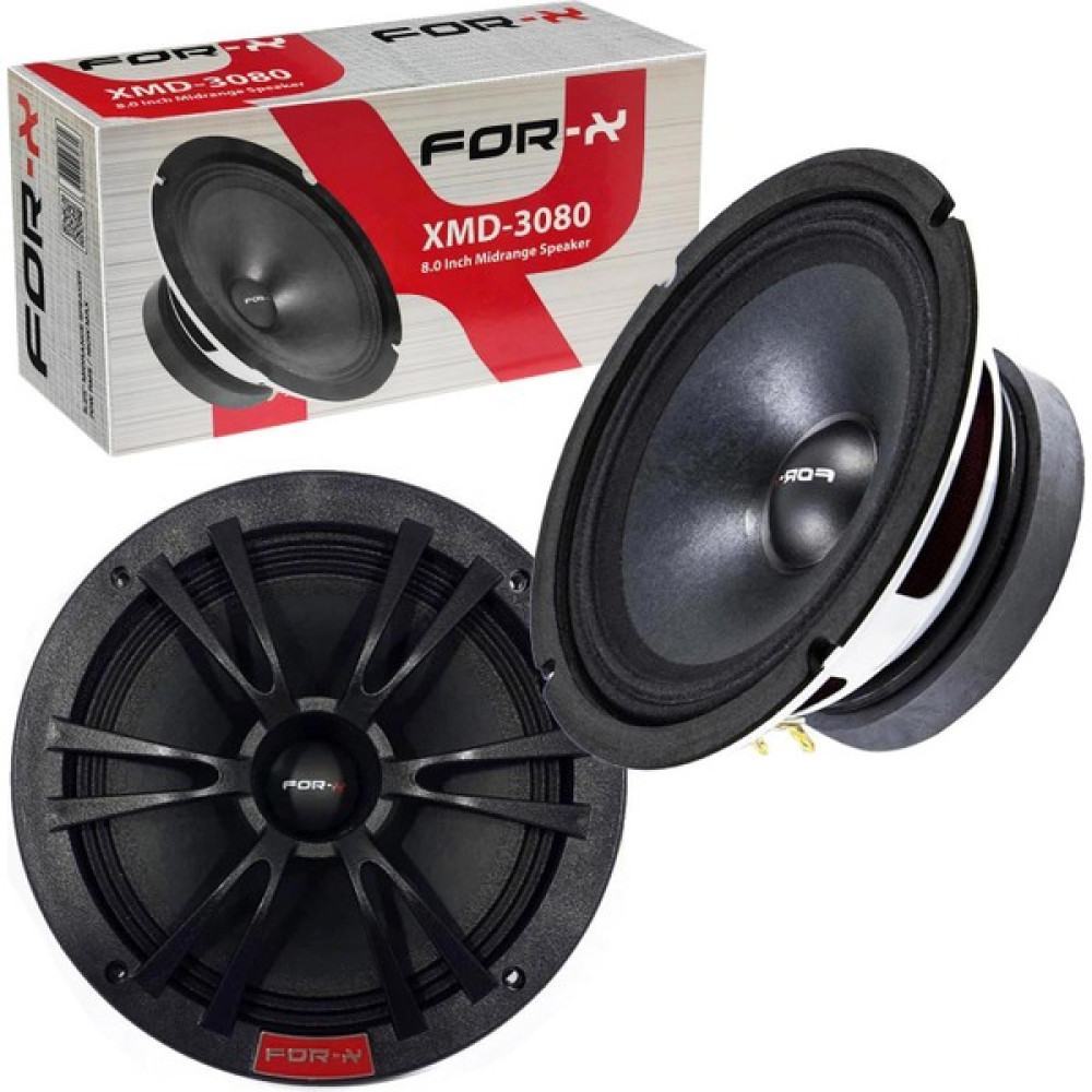 For-x Oto Mıdrange 20CM 300W 2 Adet For-X XMD-3080 Oto Boyaları Fiyatı