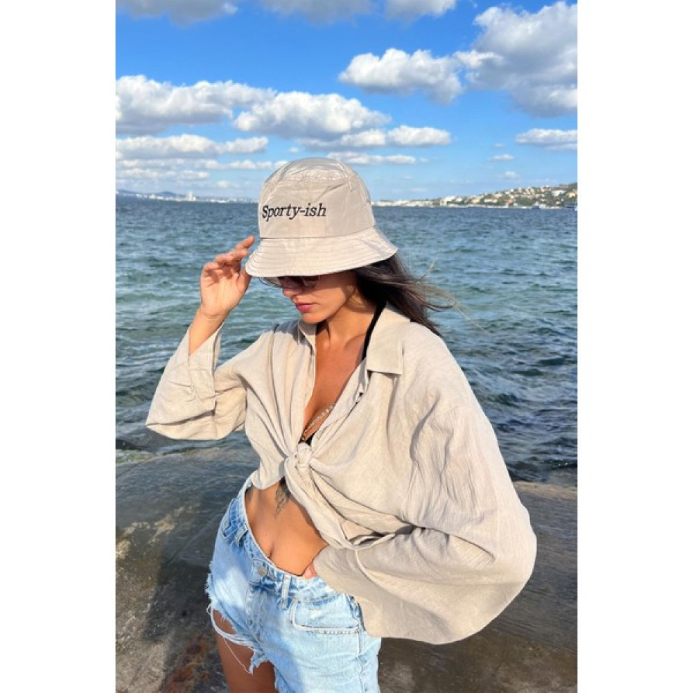 For You Accessories Sporty Nakışlı Safari Şapka Kadın Şapkası Fiyatı