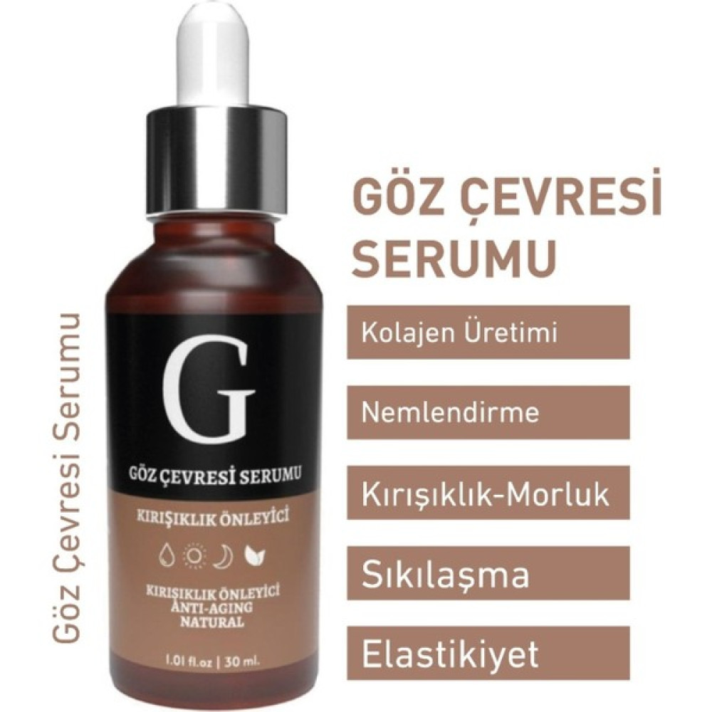 For You Gold Göz Çevresi Serumu (Kırışık Önleyici Bakım Serumu,Morluk Karşıtı(Canlandırıcı) Göz Serumu Göz Kremi Fiyatı