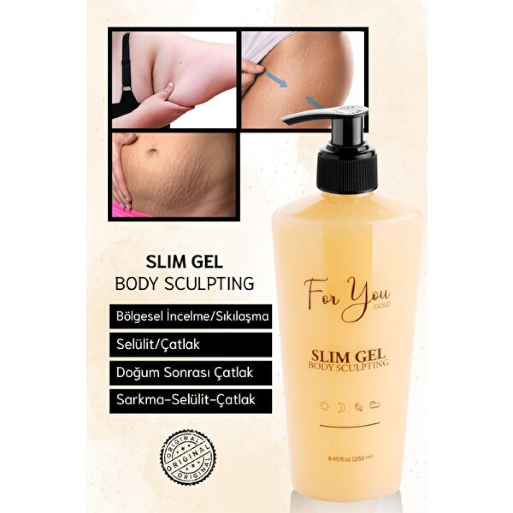For You Gold Slim Jel Inceltici - Sıkılaştırıcı-Yağ Yakı-Cı–Bölgesel Incelme-Çat-Lak Karşıtı Ve Selül Vücut Sıkılaştırıcı ve İncelticiler Fiyatı