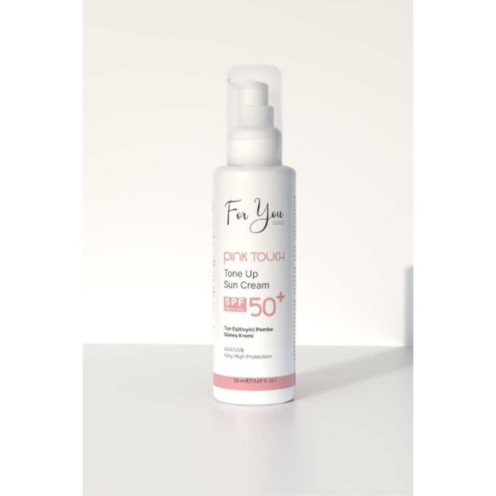 For You Gold Spf 50+ Pink Touch Ton Eşitleyici, Aydınlatıcı Pembe Yüz Güneş Kremi Pa++++ 50 ml Güneş Kremleri ve Losyonları Fiyatı
