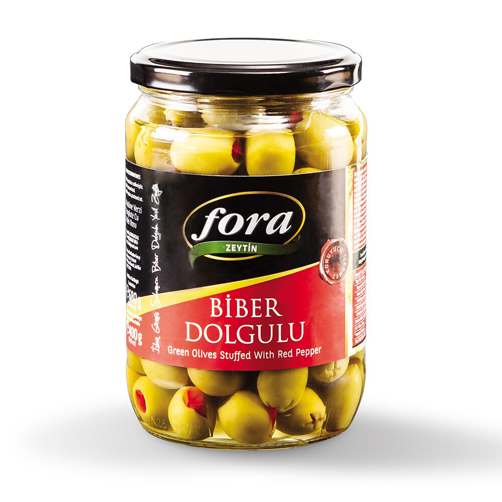 Fora Biber Dolgulu Yeşil Zeytin 400 Gr Zeytin Fiyatı