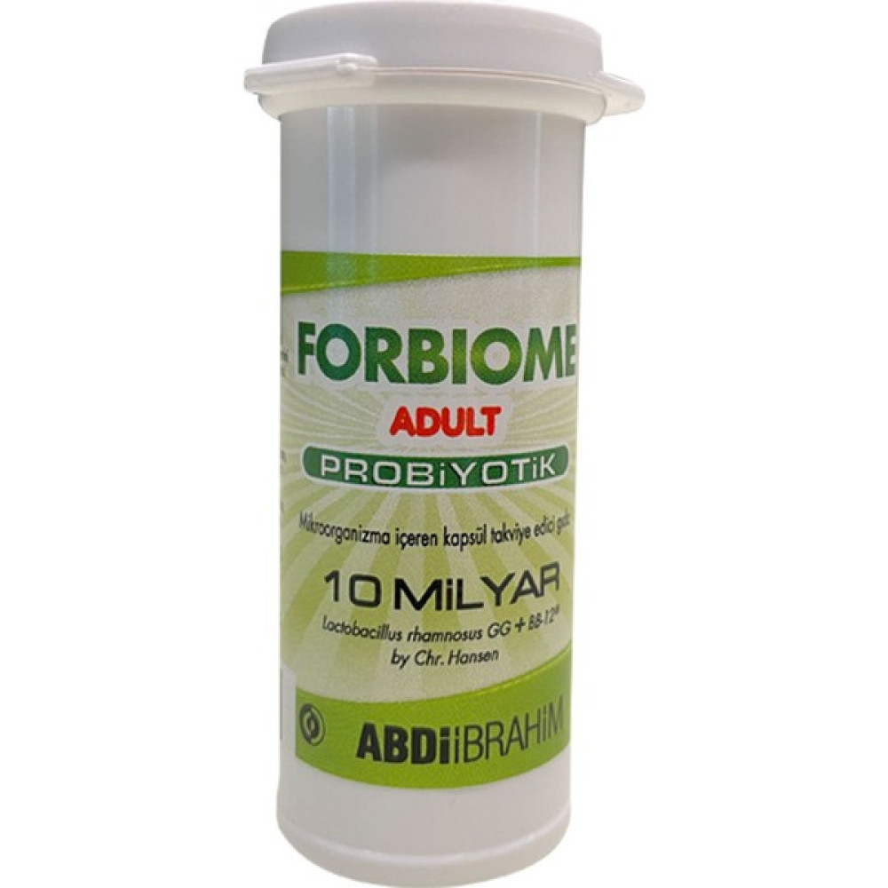 Forbiome Adult Pobiyotik 28 Kapsül - Abdi İbrahim Sporcu Besinleri Fiyatı