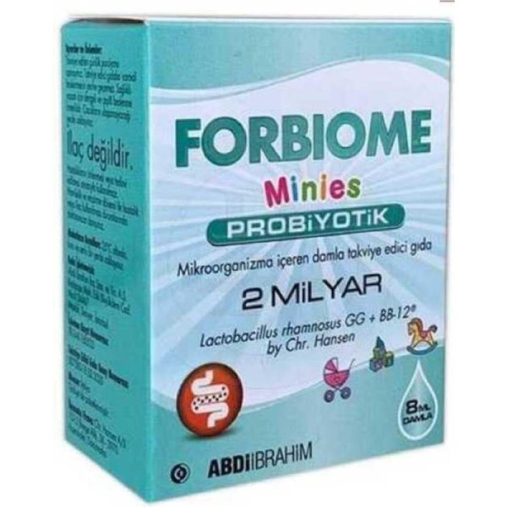 Forbiome Forbıome Minies Probiyotik 2 Milyar Damla 8 Ml - 1 Sporcu Besinleri Fiyatı