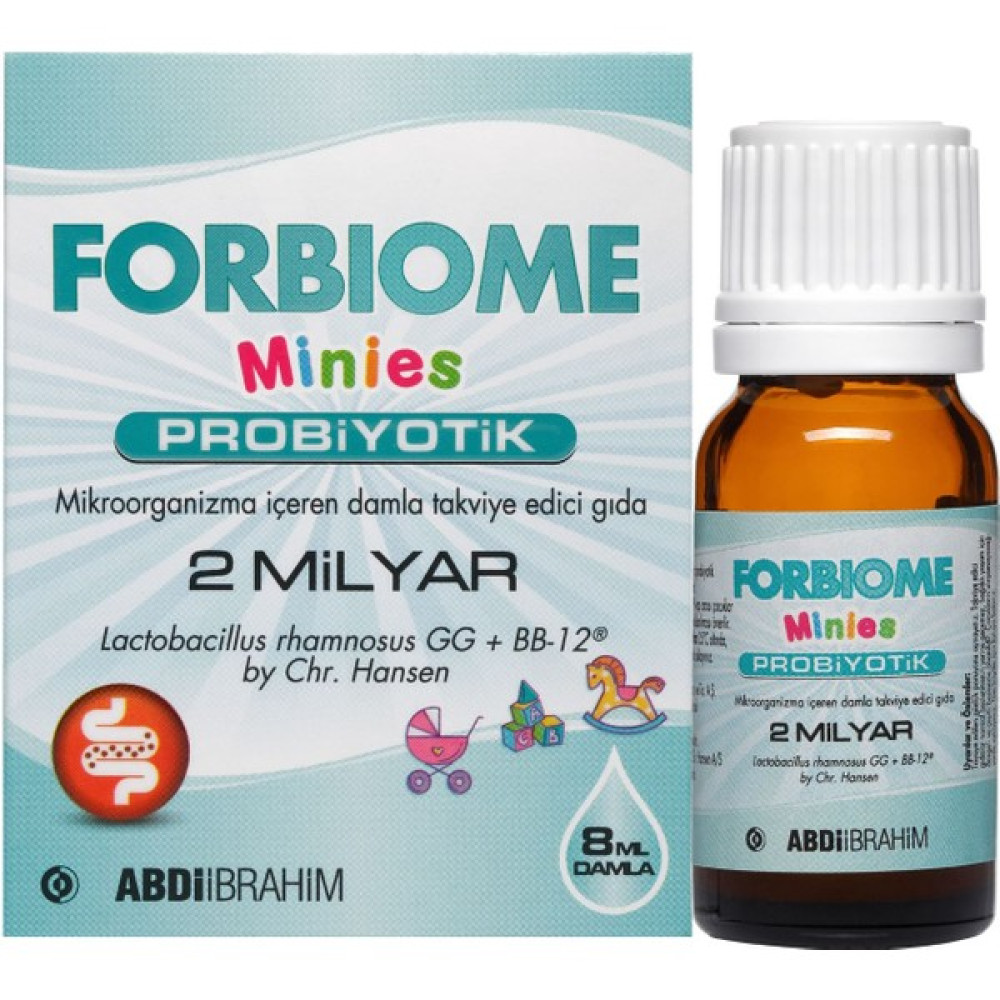 Forbiome Probiyotik Minies Damla 8 ML - Abdi İbrahim Sporcu Besinleri Fiyatı