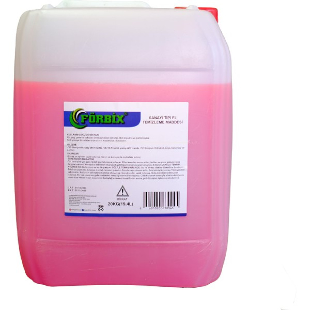 Förbix Forbix Endüstriyel El Temizleme Maddesi 20 kg Nalburiye & Hırdavat Fiyatı
