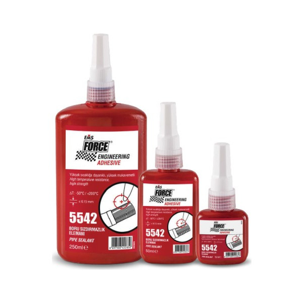 Force 5542 Boru Sızdırmazlık 250ml (Yüksek ısı) Nalburiye & Hırdavat Fiyatı