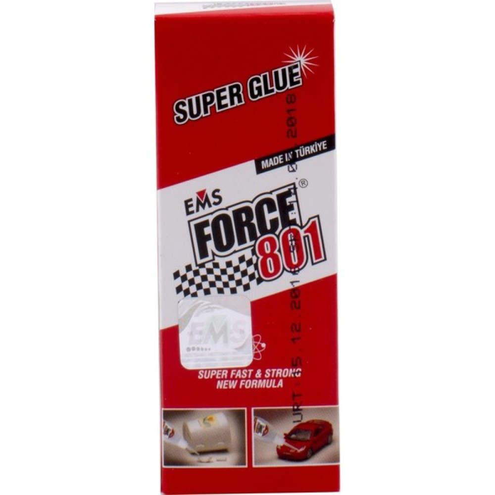 Force 801 - Süper Glue Nalburiye & Hırdavat Fiyatı