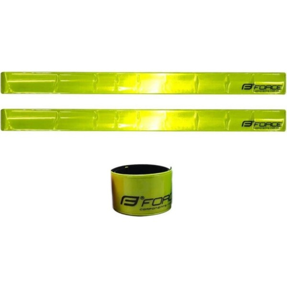 Force Fosforlu Kol Paça Bandı 38CM Neon Yeşi Bisiklet Aksesuarları Fiyatı