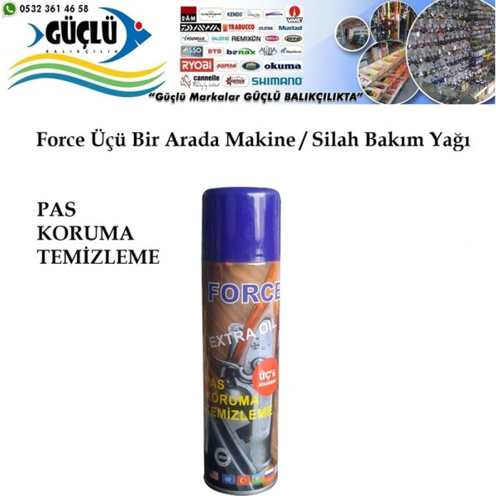 Force Makina Bakım Yağı 3 Lü Kullanım Force Extra Oıl Oto Boyaları Fiyatı