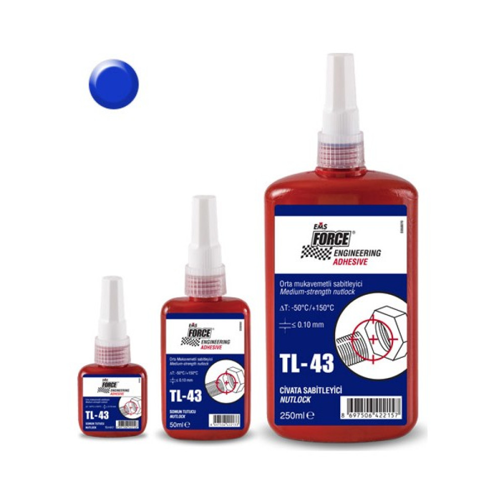 Force TL-43 Cıvata Sabitleme 250ml (Orta Kuvvet) Dış Cephe Yalıtım Malzemeleri Fiyatı