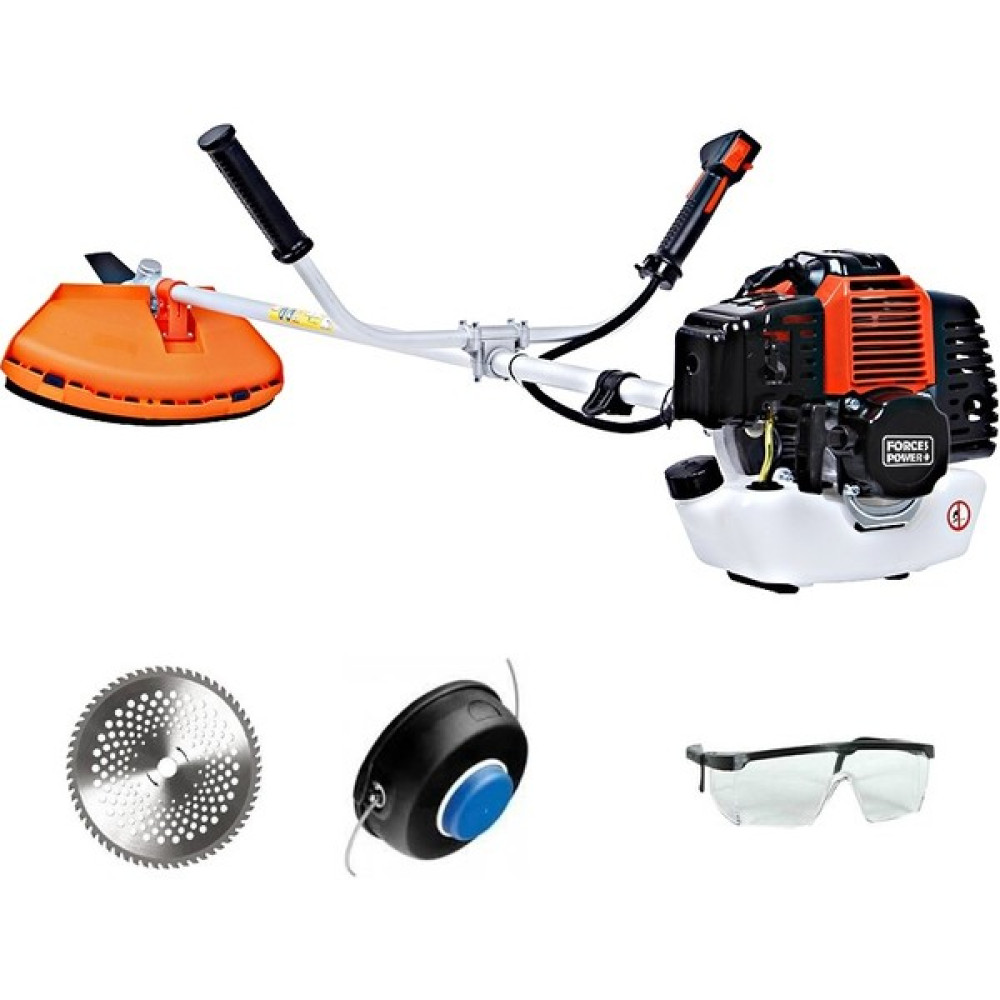 Forces Forces&power Alman Bakır Sargı Motor 6.9 Hp Yan Tipi Benzinli Motorlu Tırpan Ot Çim Çayır Biçme Bahçe Makinesi Fiyatı