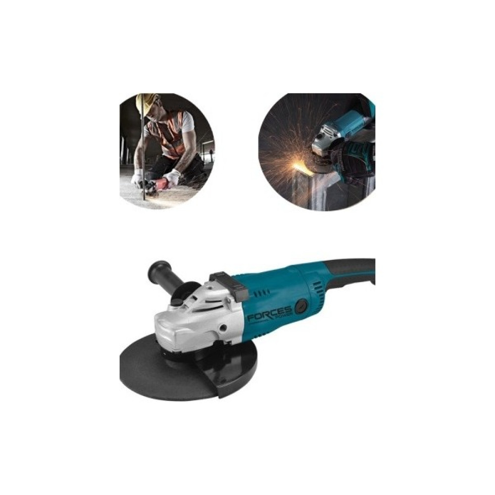 Forces Power 180 mm 4000W Bakır Sargı Komple Otomatik Metal Şanzıman Taşlama ve Kesme Makinesi Taşlama Makinesi Fiyatı
