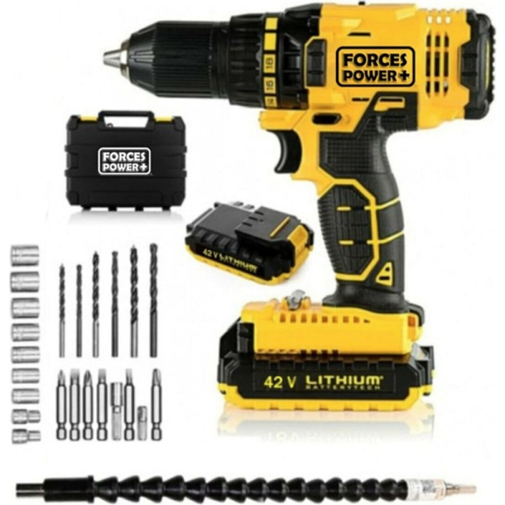 Forces Power Galaxy X-Line 42 W 5 Ah Metal Şanjumanlı Çift Akülü Matkap 24 Pcs Usta Seti Oto Boyaları Fiyatı