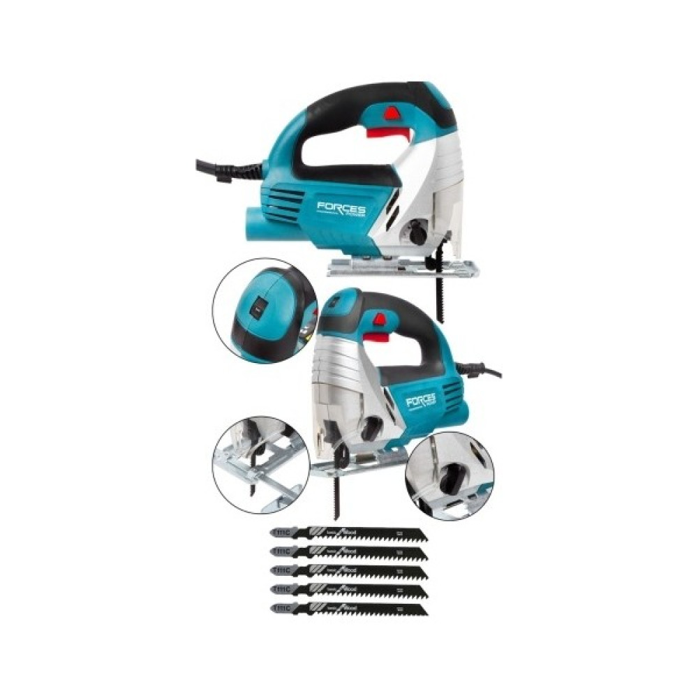 Forces Power Germany Master Jigsaw X-Torq Otomatik Şanzıman 4000 W Dekupaj Testere Profesyonel 10 Adet Testereli Dekupaj Testere Fiyatı