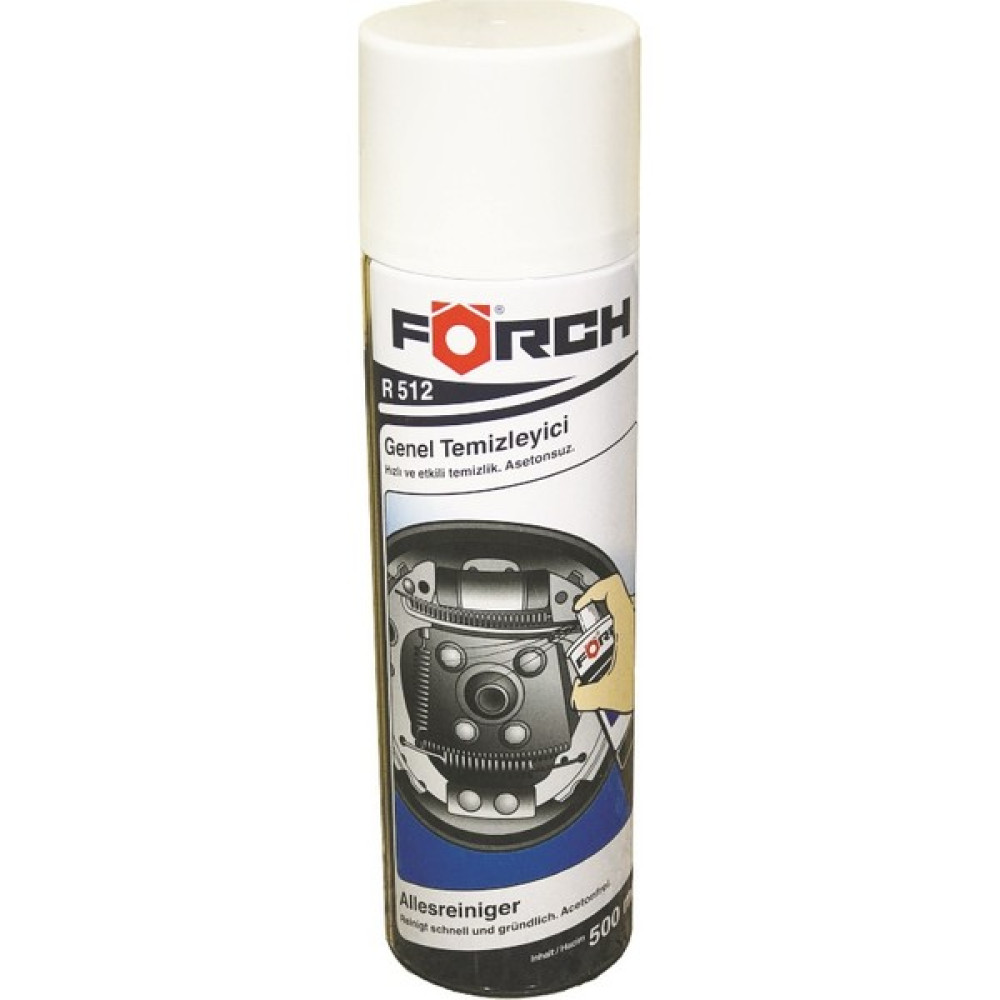 Förch R512 Genel Temizleme & Balata Spreyi 500Ml Fren Bakım Spreyi Fiyatı