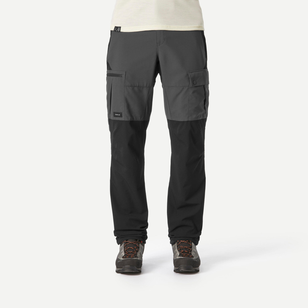Forclaz Erkek Outdoor Trekking Pantolonu - Gri - Mt500 Pantolon (Outdoor) Fiyatı