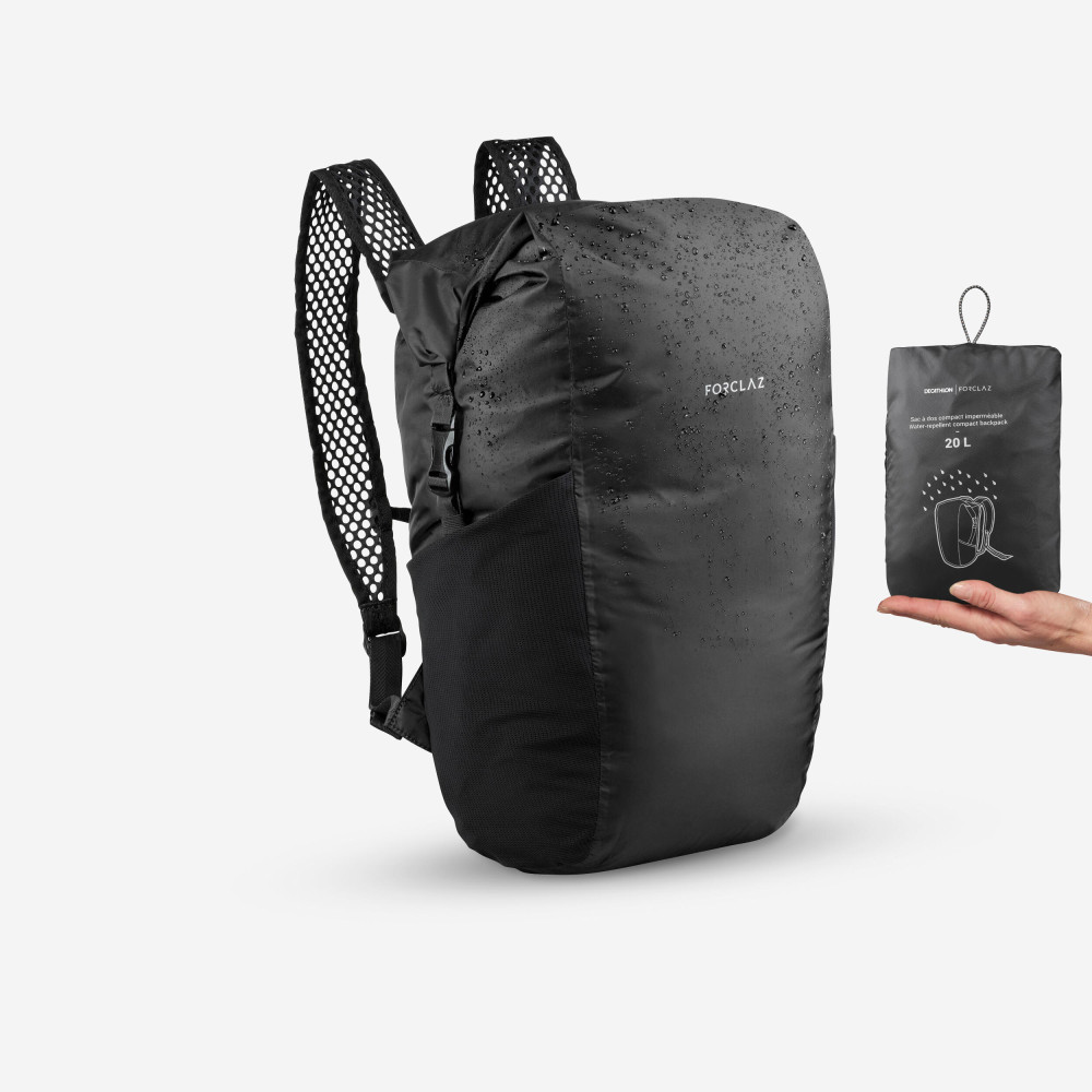 Forclaz Outdoor Katlanabilir Sırt Çantası - 20 L - Siyah - Travel Diğer Fiyatı