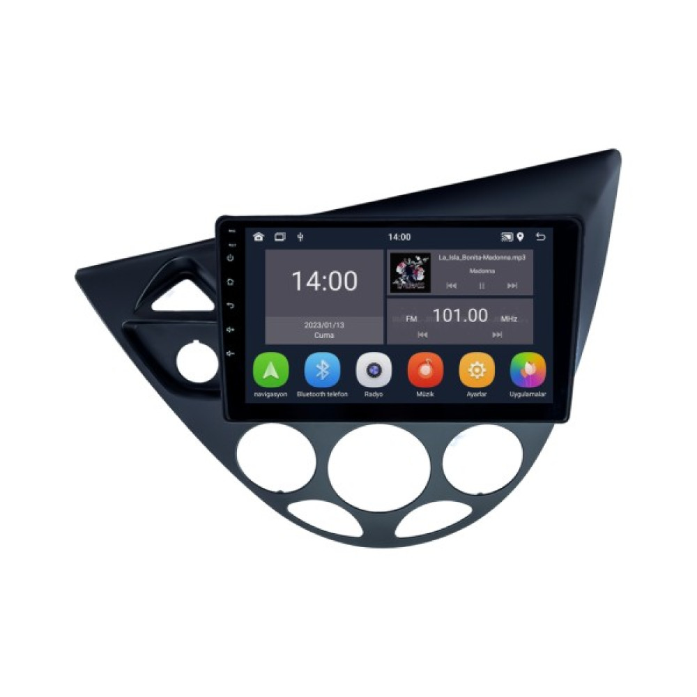 Ford Focus Android Multimedya Sistemi (1999-2004) 4+64 GB - Siyah Oto Görüntü Sistemleri Fiyatı