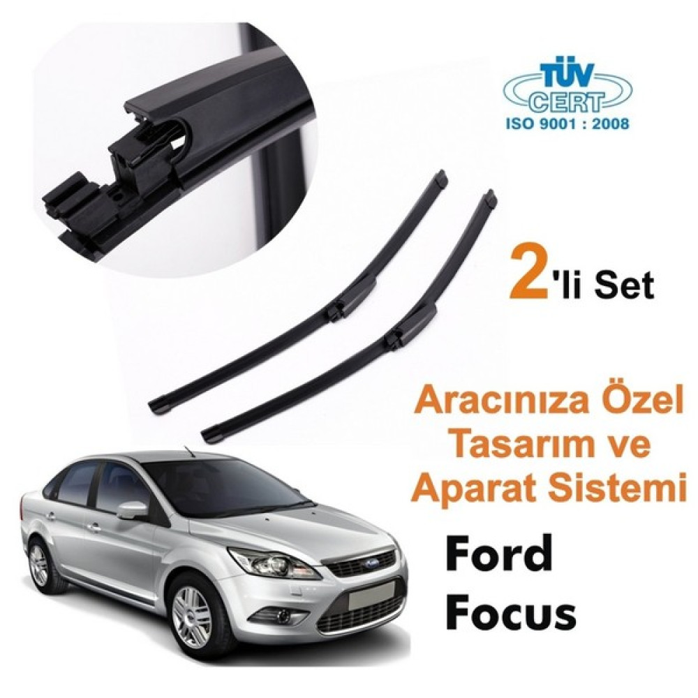 Ford Focus Araca Özel Silecek Takımları (Sağ-Sol) Oto Silecekleri Fiyatı