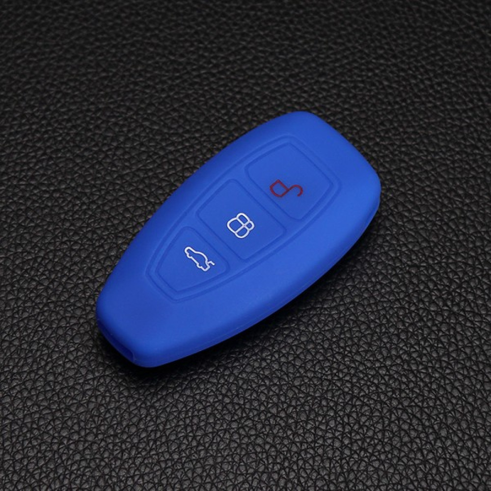 Ford Kuga Anahtar,focus Kumanda Koruması,keyless Start Stop Model(Mavi) - Mavi Anahtarlık Fiyatı