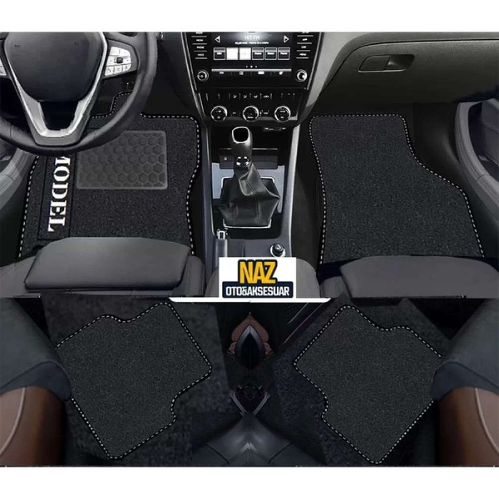 Ford Mustang 2015 ve Sonrası Siyah Halı Siyah Kenar Petek Topuk Oto Boyaları Fiyatı