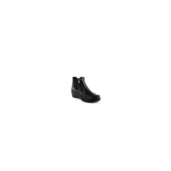 Forelli 25652 Siyah Çift Fermuarlı Comfort Kadın Bot